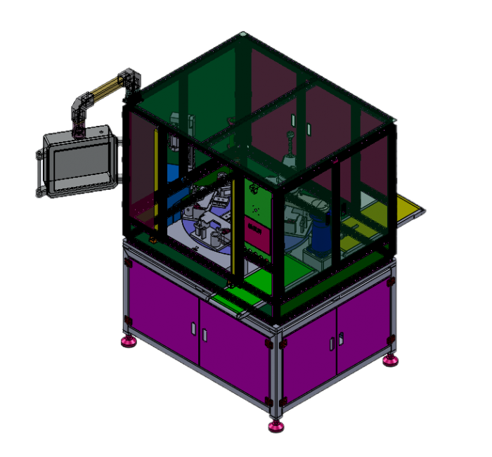 齒輪電機自動組裝測試