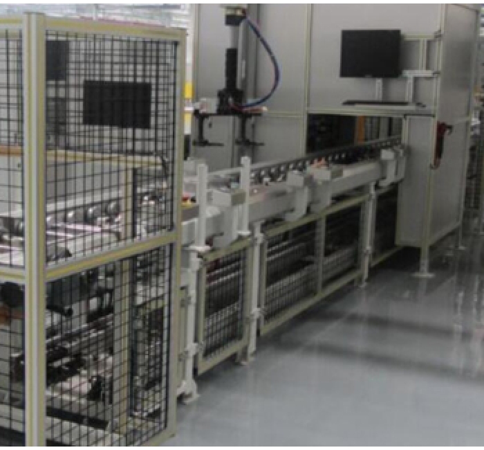 電芯自動上料、貼標(biāo)